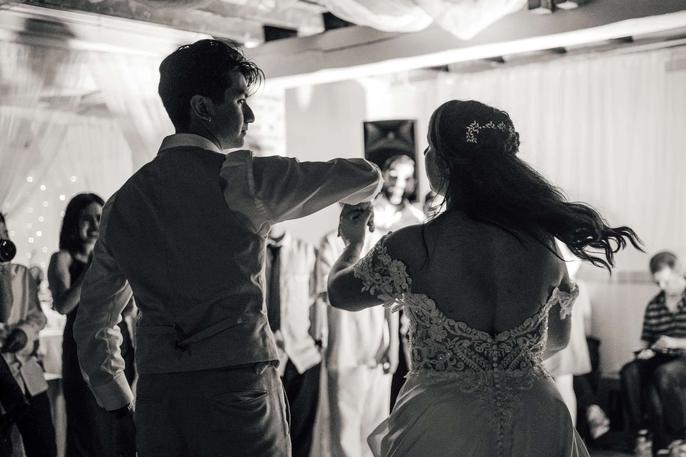 Jodia & Michael le jour de leur mariage